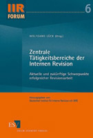 Cover zum Buch Zentrale Tätigkeitsbereiche der Internen Revision